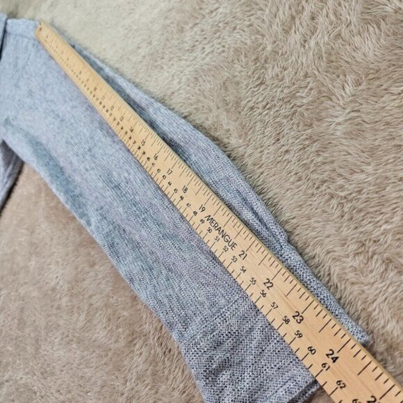 Club Monaco Shirt Slim Fit Button-Down Blue Flannel Long Sleeve Mens Size XS - Picture 6 of 11